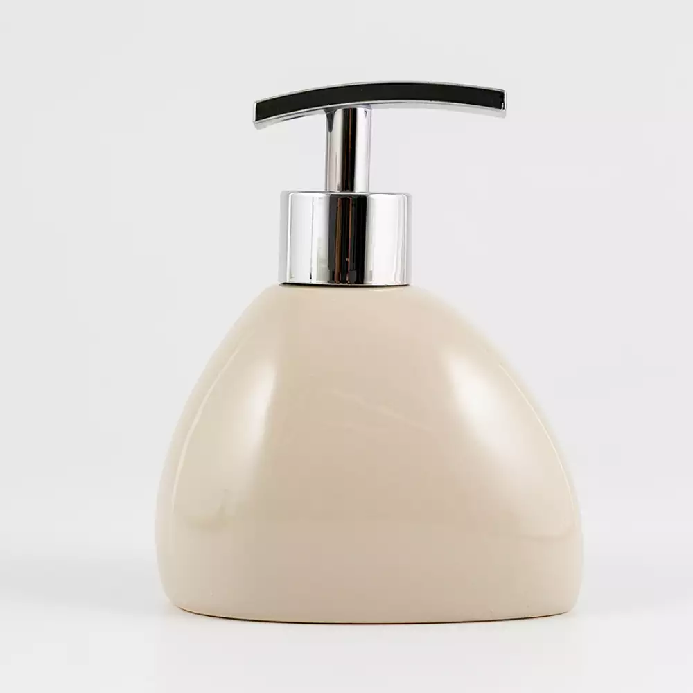 Dispensador 5 Five Jabon Liquido 10X12Cm Taupe Ceramica 138013O