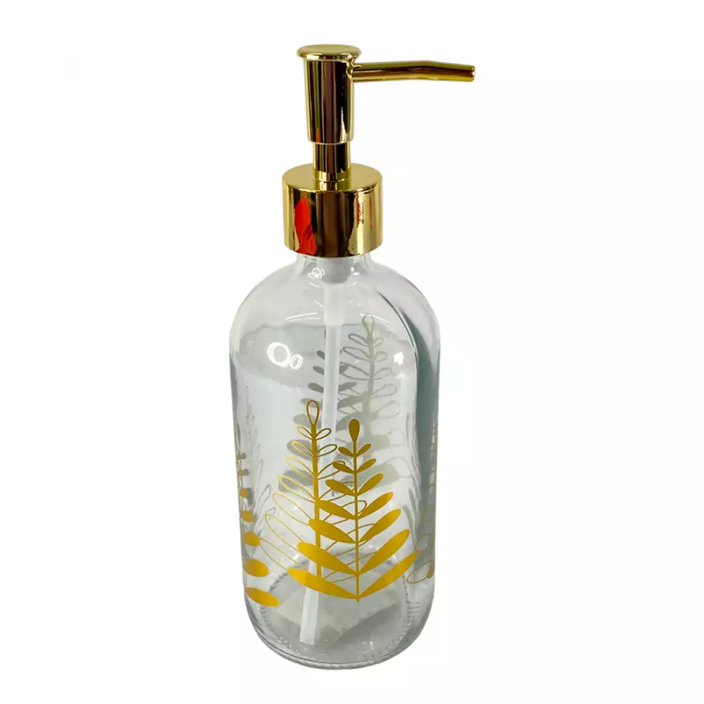 Dispensador De Jabon navideño arbol Santini 500ml dorado