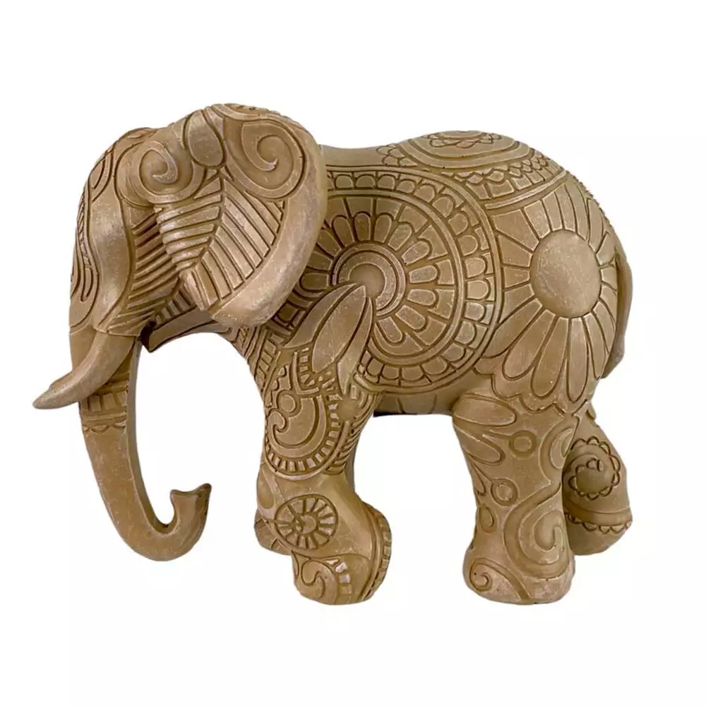 Elefante Decor Concepts Savanna 8X13X17Cm Beige Poliresina 437