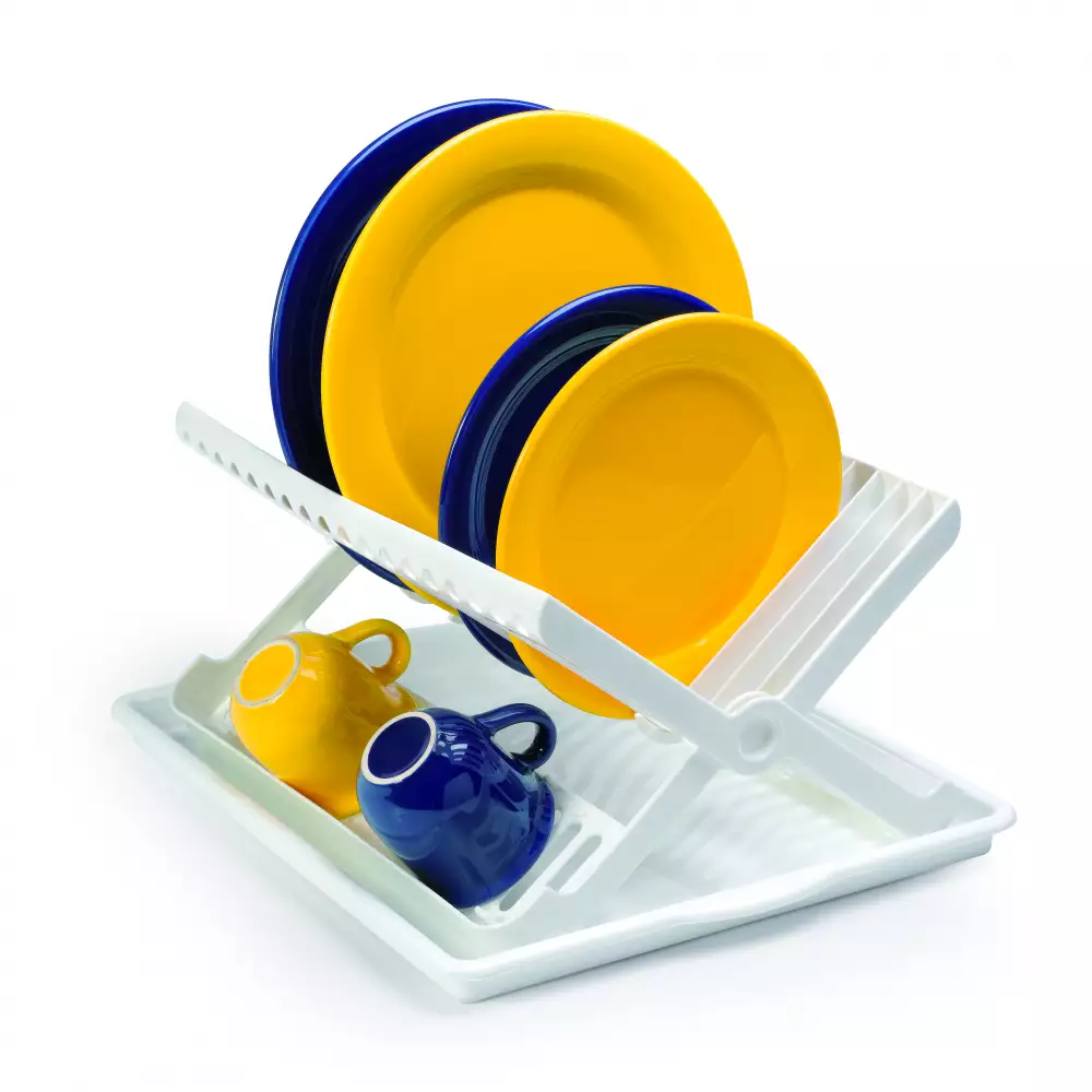 Escurridor Plastic Forte 37X33X21 Cm Platos Blanco 1118201