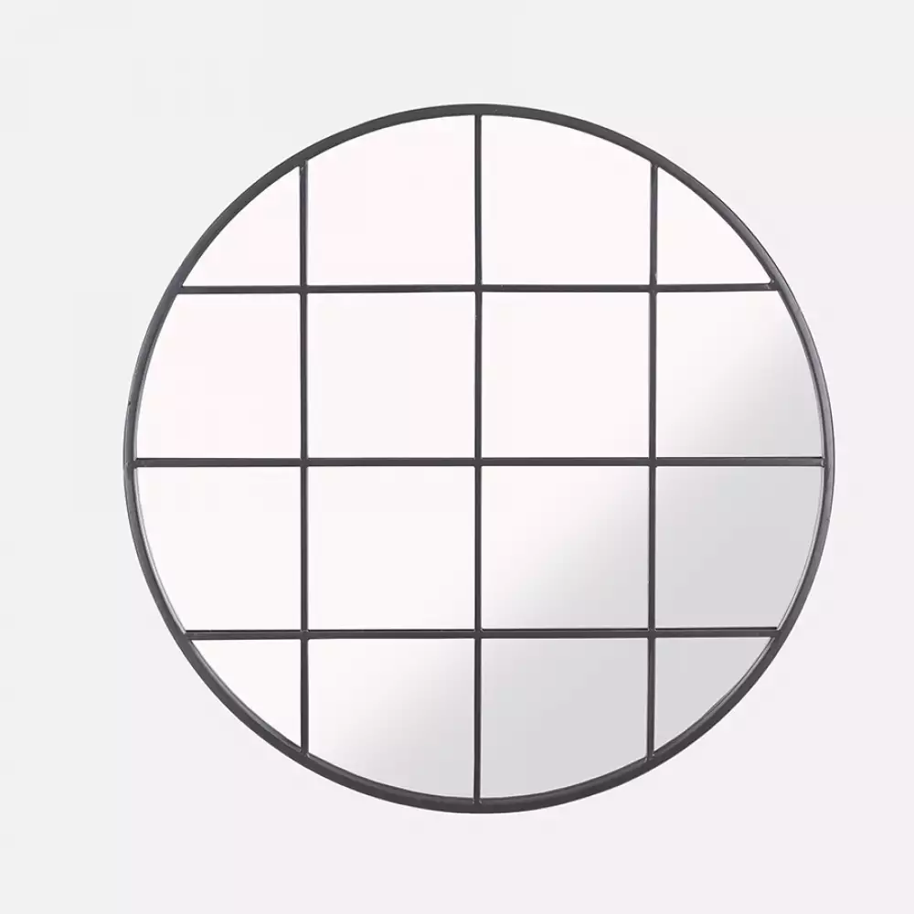 Espejo concepts eclectic 80x80cm negro hierro 449-847313