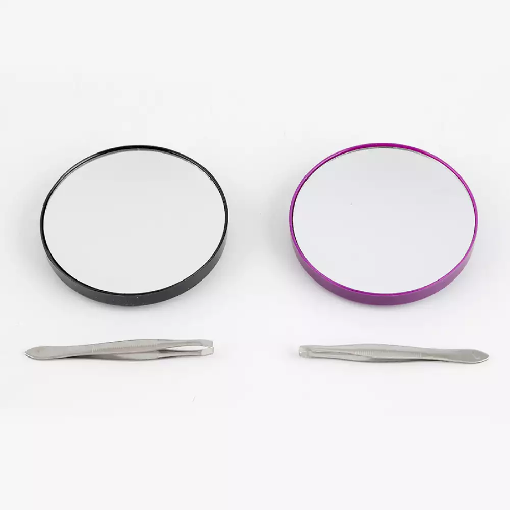 Espejo Cosmetic Club Con Pinzas depiladoras