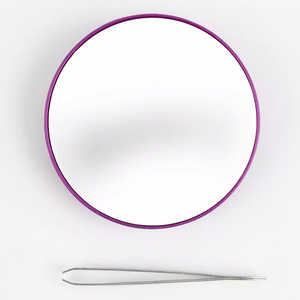 Espejo Cosmetic Club Con Pinzas depiladoras