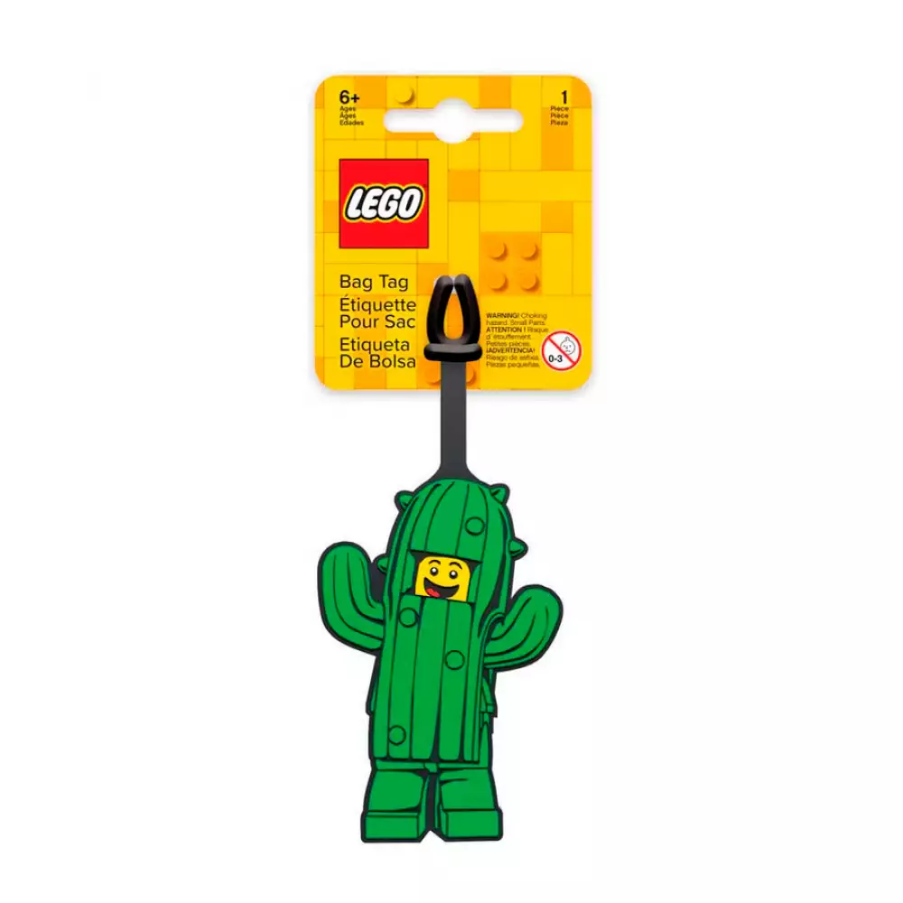 Etiqueta De Maleta Cactus Boy Lego 3X7Xcm Toybuisan1003