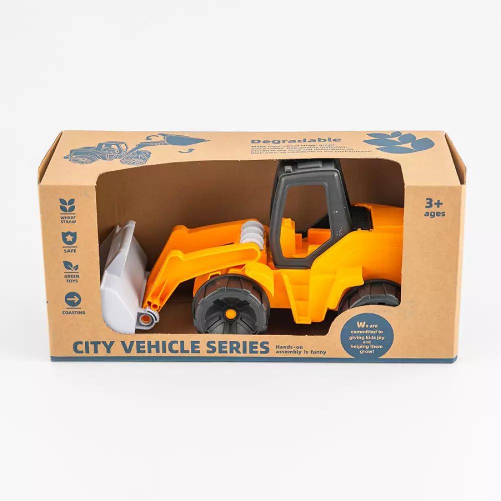 Excavadora Maypa Eco 34X13Cm Naranja Ecologico