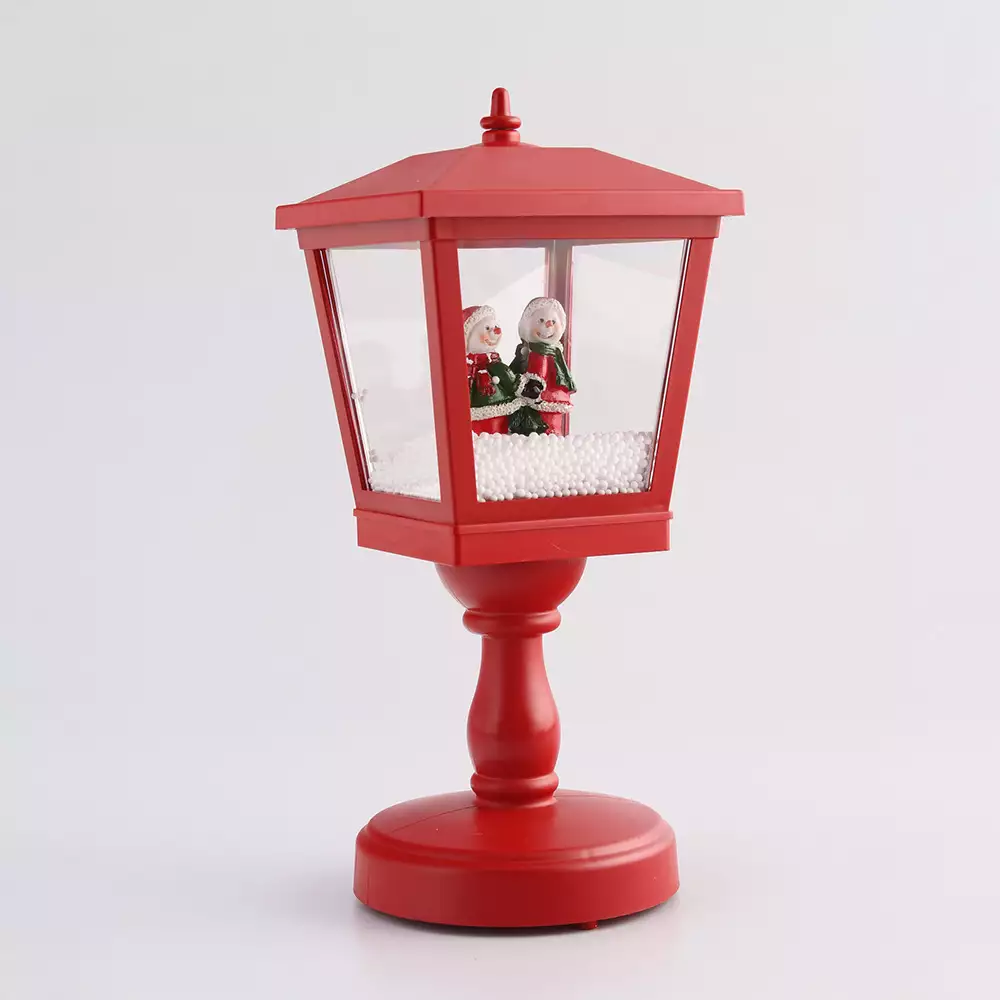 Farol Miro Christmas Santa 1X30Cm Rojo Plastico 831-D089-2503