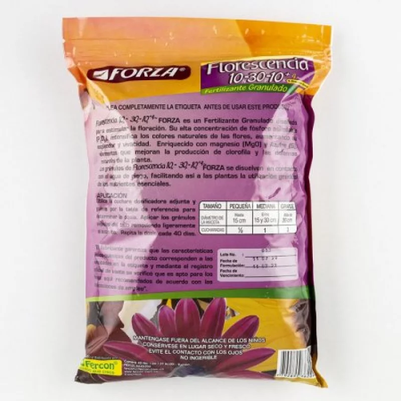 Fertilizante Forza 3460209 10-30-10 Bolsa 1Kg