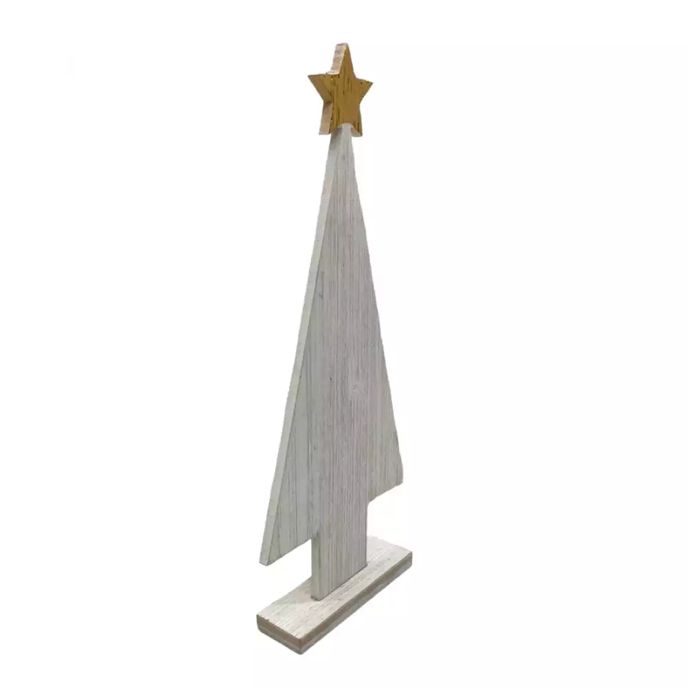 Fig Arbol Nav Blanco Deco 19X5X45Cm Satnini 201-3900086 1