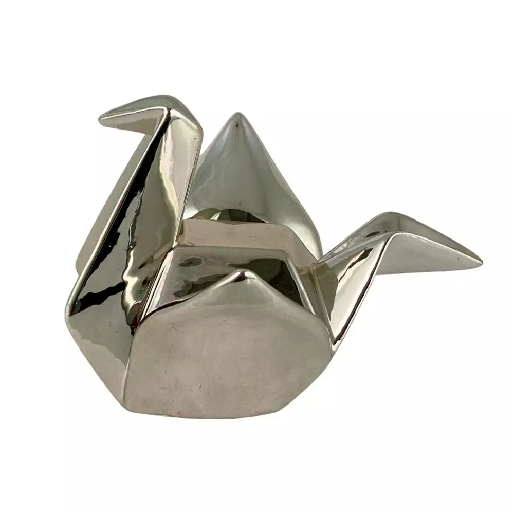 Figura Animal Concepts Luxor 15X13X17Cm Plateado Dolomita 445-