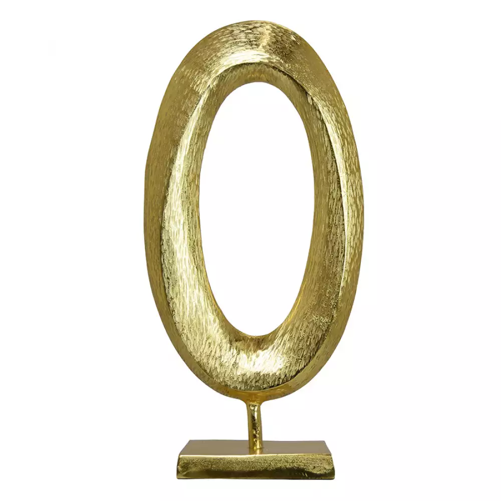 Figura decorativa aro esculpido