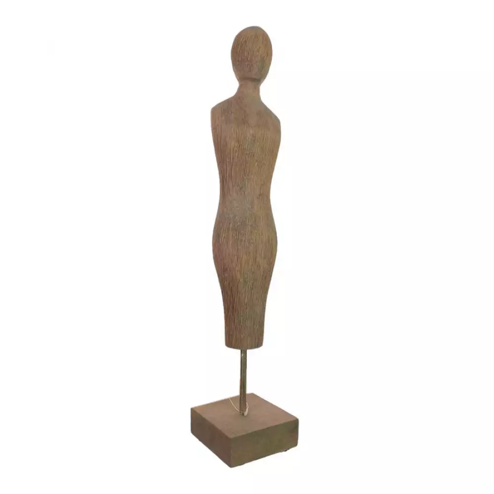 Figura decorativa concepts torso essential 46x38cm gris 1