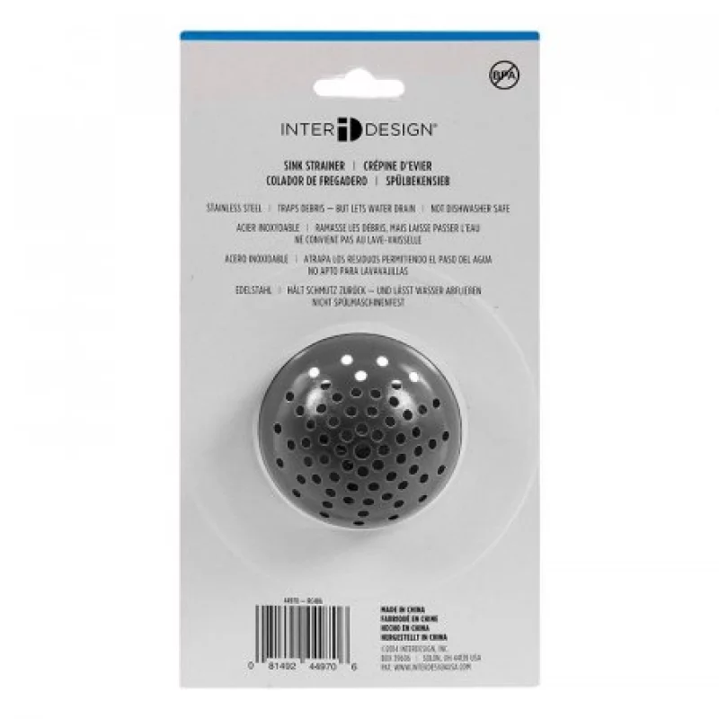 Filtro Lavaplatos Interdesign - Gris/Plateado