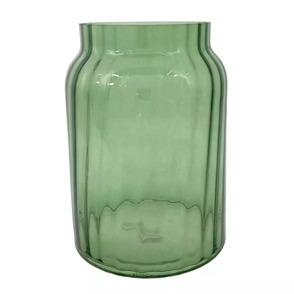 Florero concepts jade collection 13x18cm verde 100