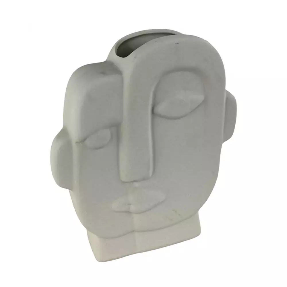 Florero concepts Rose Blush 8,5x20x5,5cm gris porcelana 438-491423