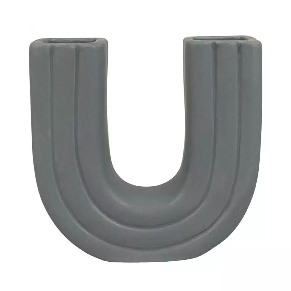 Florero concepts Rose Blush cara 5x18,5x6cm blanco ceramica 437-74