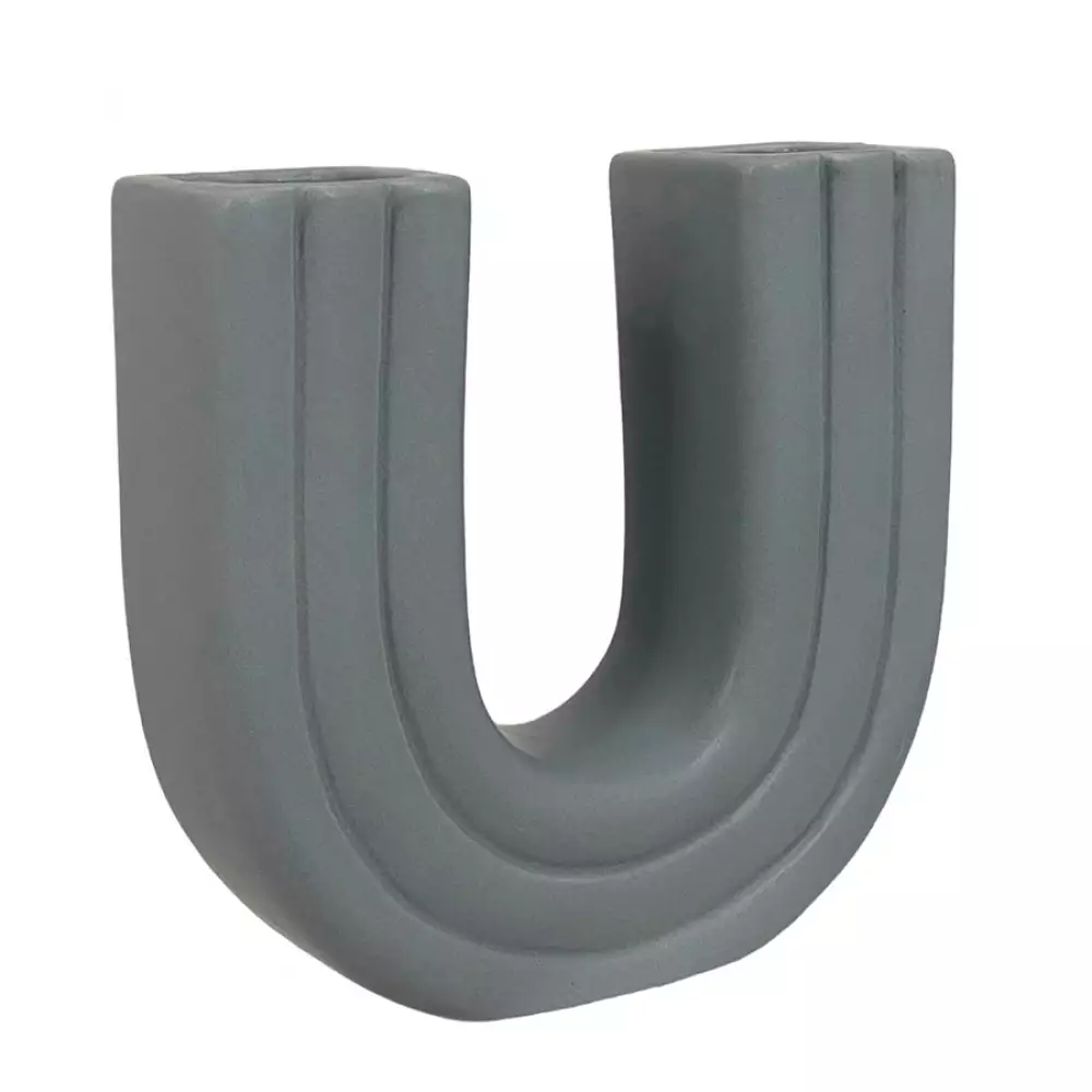 Florero concepts Rose Blush cara 5x18,5x6cm blanco ceramica 437-74