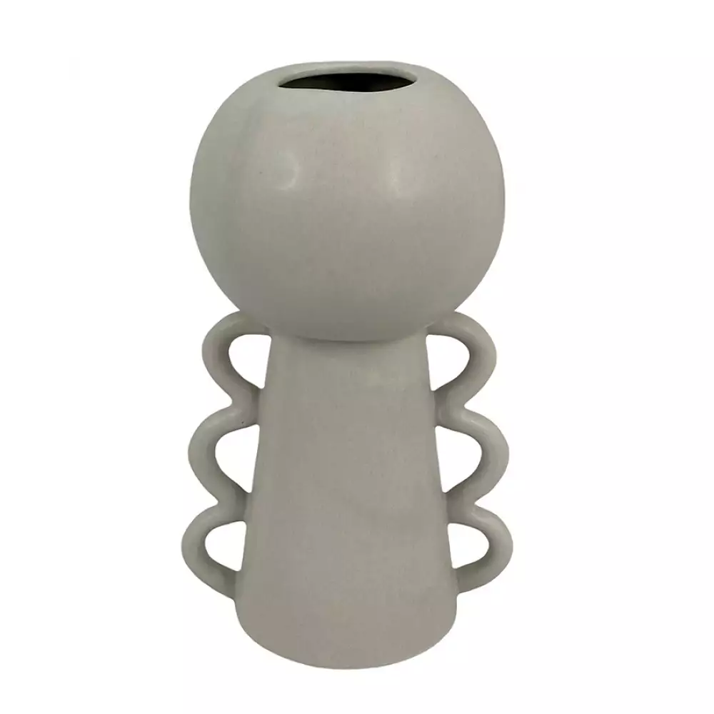 Florero concepts Rose Blush cara 8,5x16,5x8cm blanco ceramica 437-