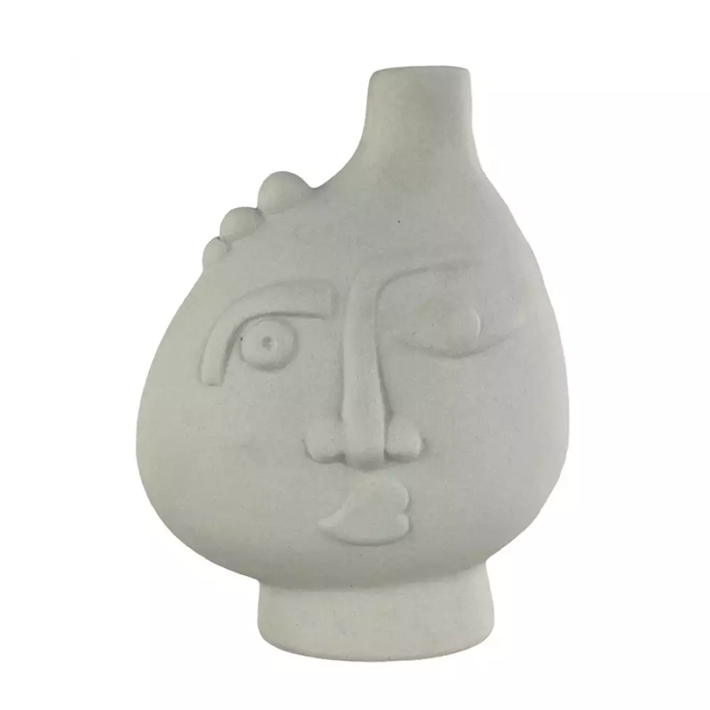 Florero concepts Rose Blush flor 11,5x25,5x17cm blanco ceramica 44