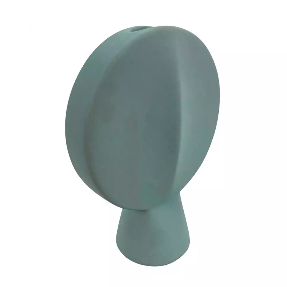 Florero Face Concepts Sweet Mocca 6X18X6Cm Azul Ceramica 442-6