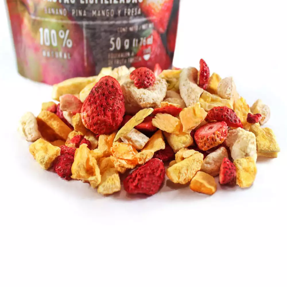 Fruta Mix Étnico X50 Gr Tropical  Liofilizado