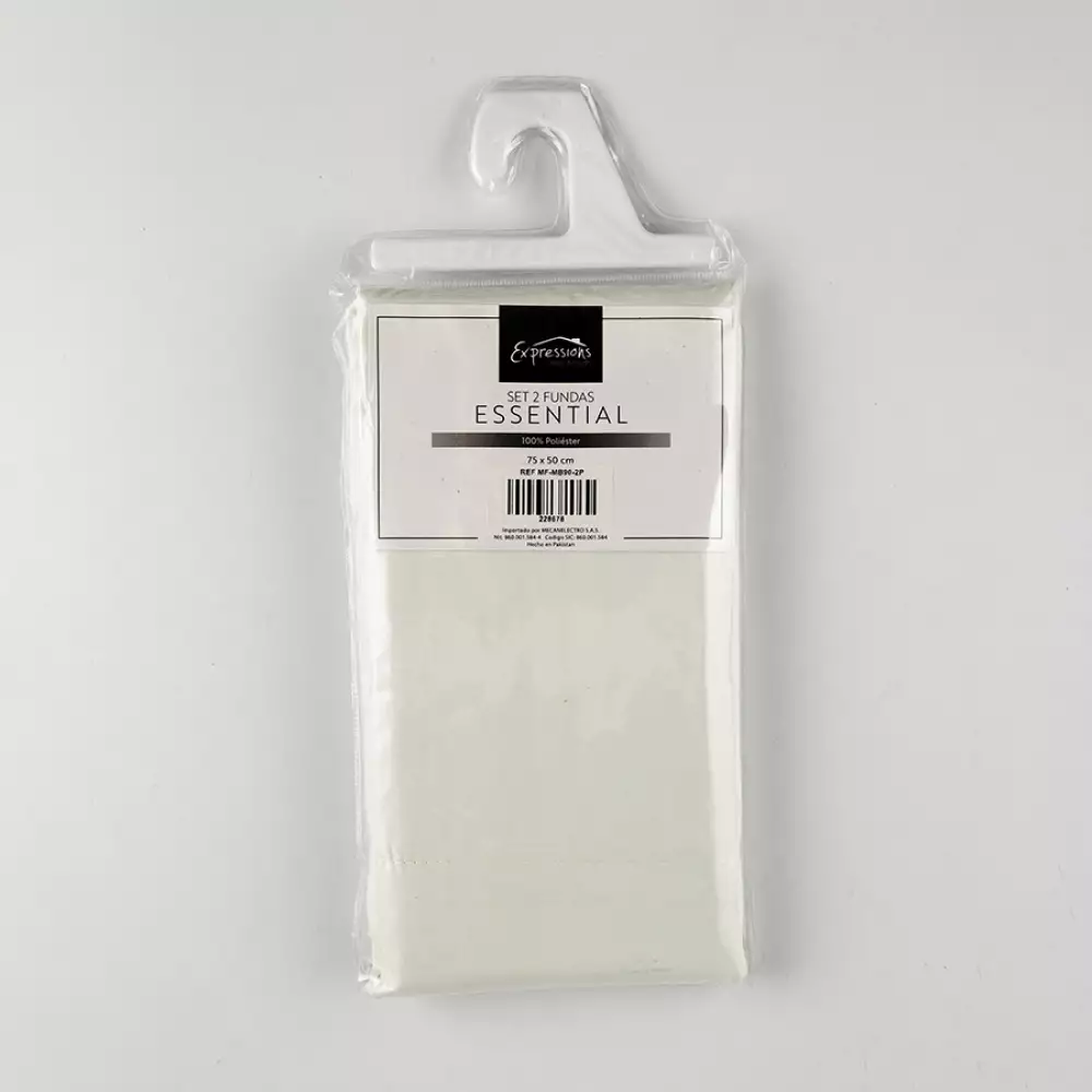 Funda De Almohada Expressions Setx2 74x50 cm Microfibra Menta