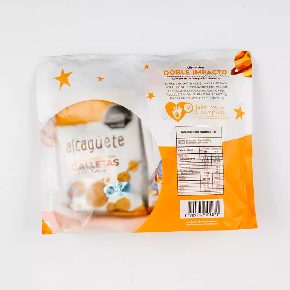 Galletas Alcaguete 150 Gr Avena 102515