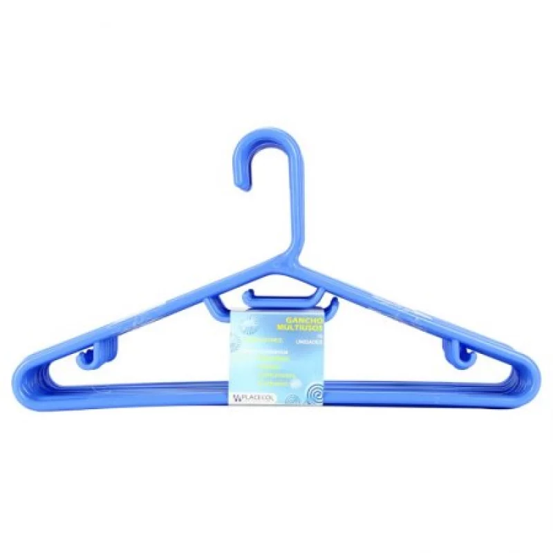 Gancho Adulto Soluciones X 10 Piezas Azul
