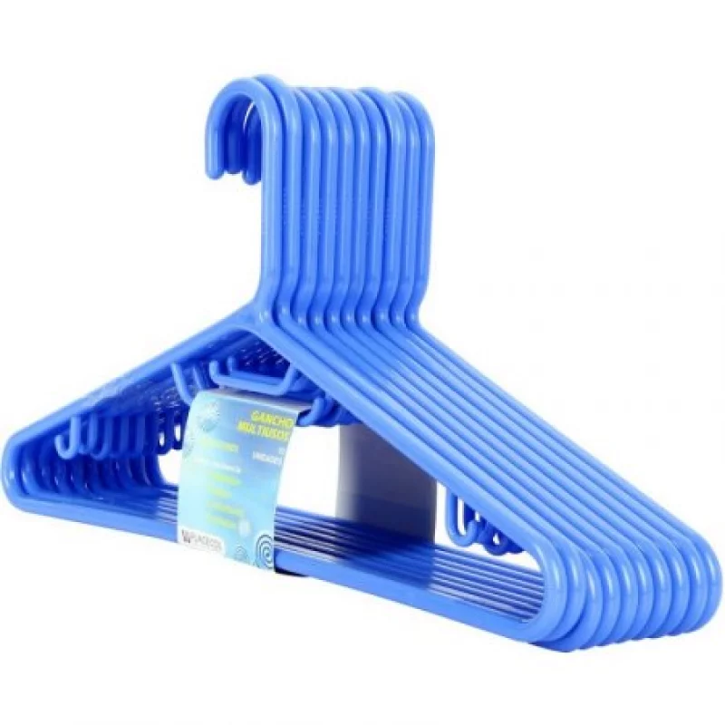 Gancho Adulto Soluciones X 10 Piezas Azul