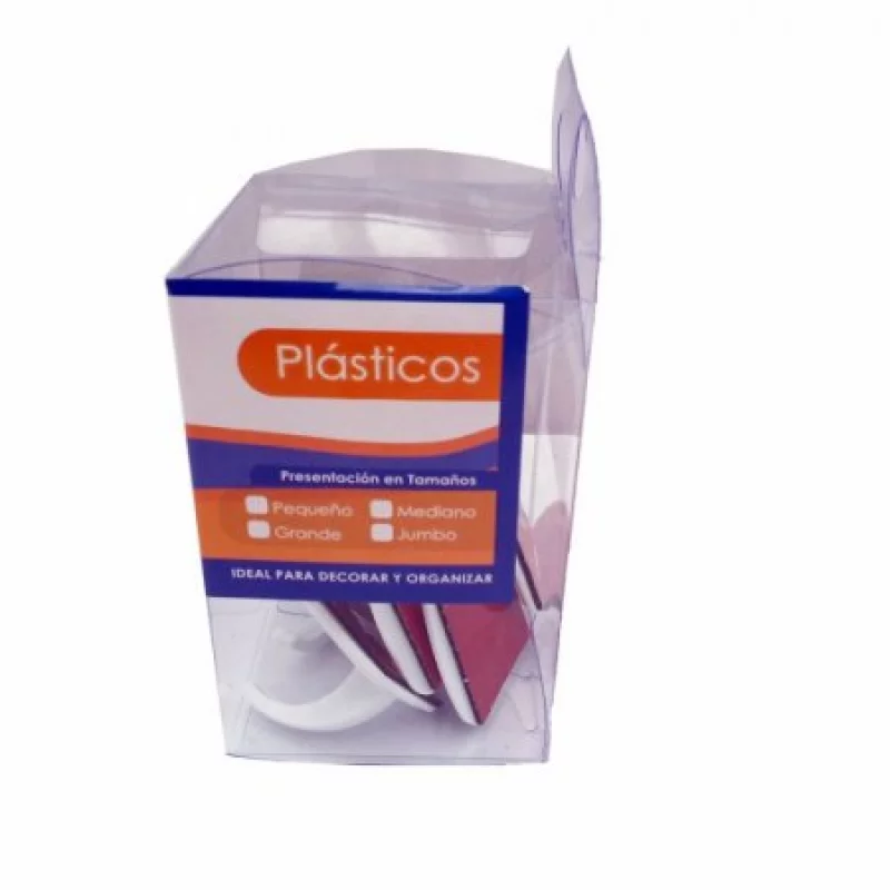 Gancho Pegasstrong 4801 Adhesivo Mediano X6 Und