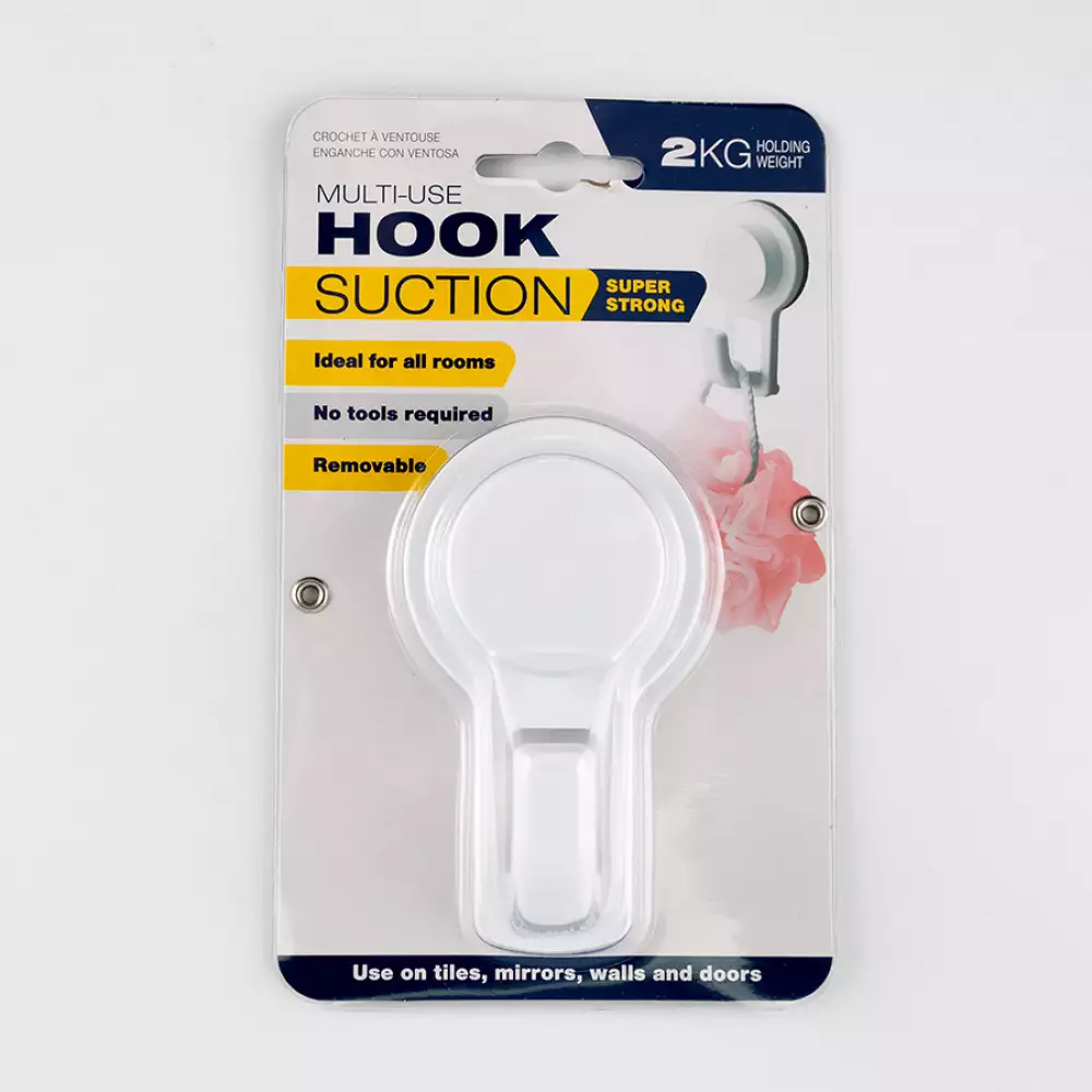 Gancho Ubl Succion 11X6X4Cm Abs