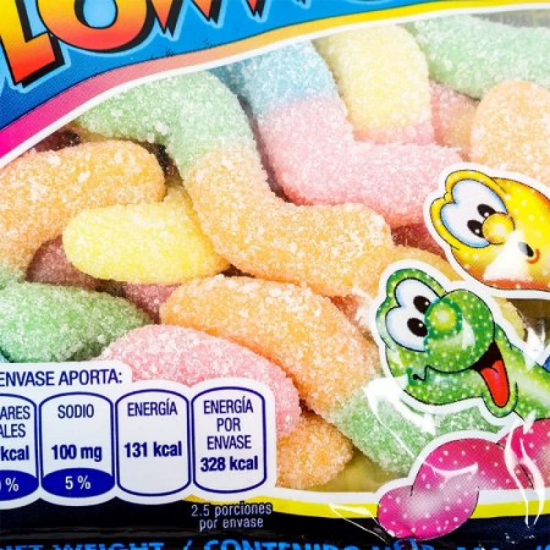 Gomas Gusanitos Efrutti 100 Gr