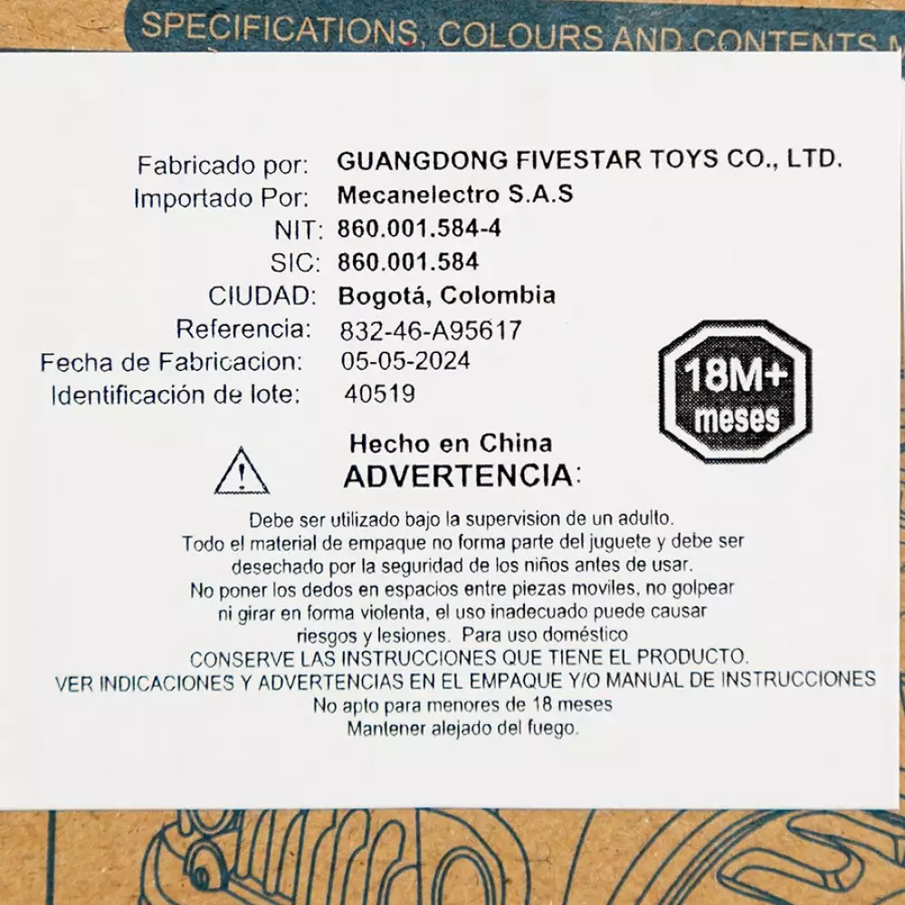 Grua Maypa Eco 35X23Cm Ecologico