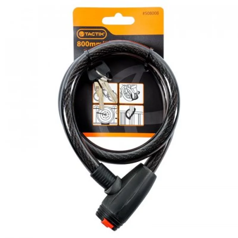 Guaya De Seguridad Tactix 508008-Negro