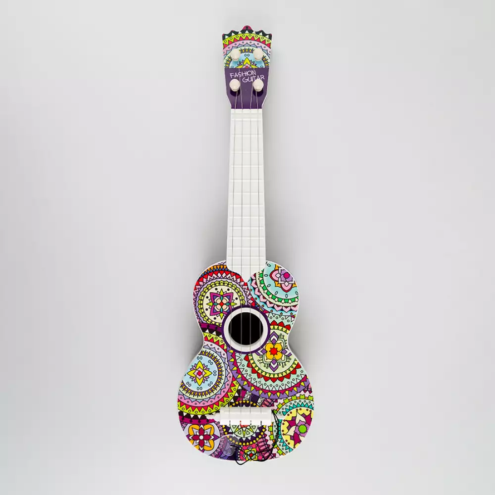 Guitarra Maypa Hippie 59X24Cm Surtido Plastico