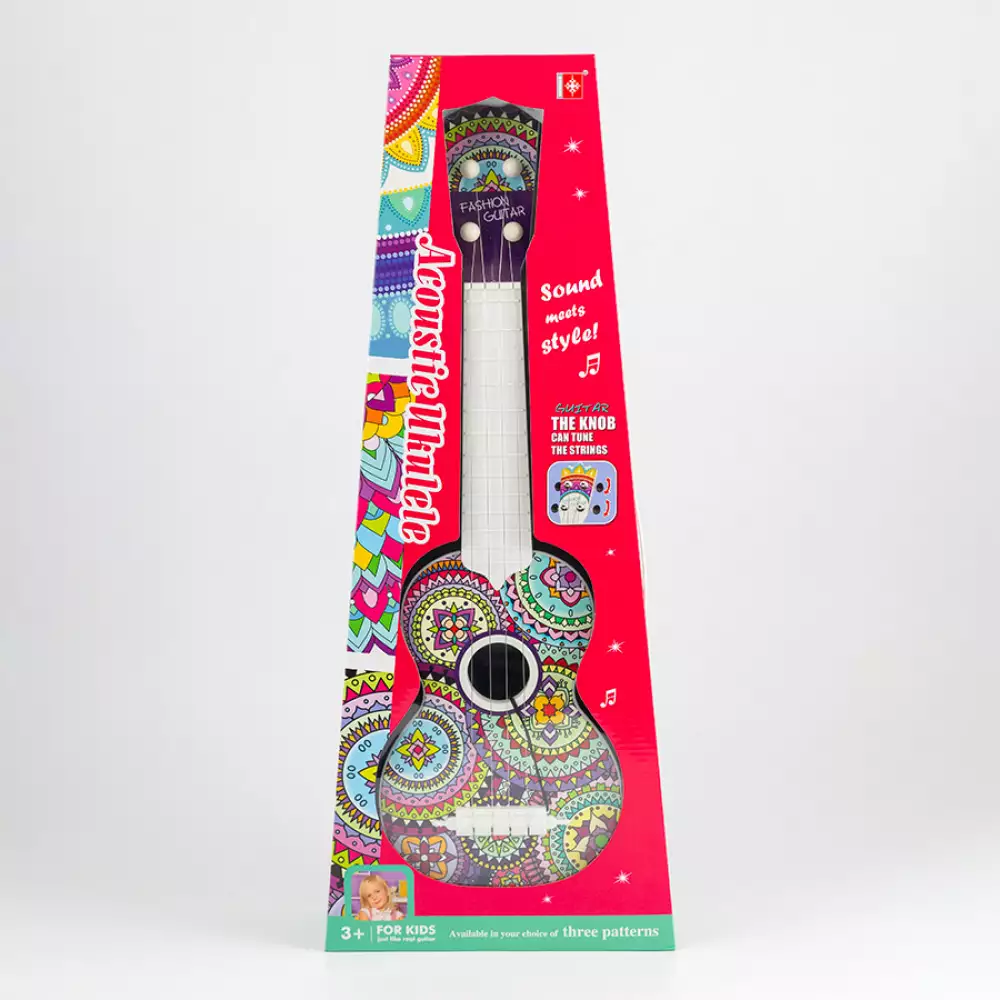 Guitarra Maypa Hippie 59X24Cm Surtido Plastico