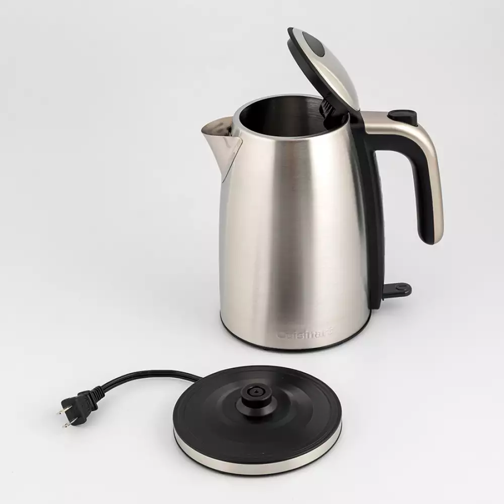 Hervidor Electrico Cuisinart Plateado 1.7 Lt 1340 W Acero Ino