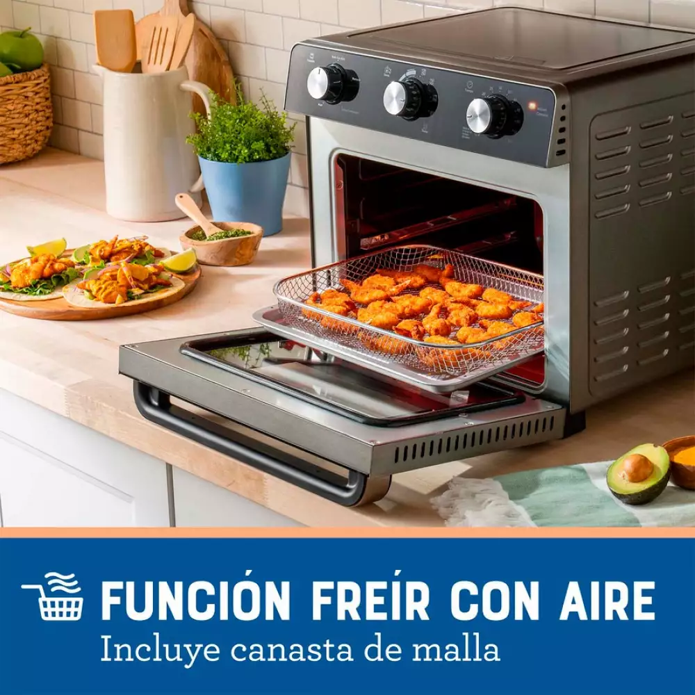 Horno Freidora Oster 42X36X40Cm Negro 22 Lt 1700 W 2177537