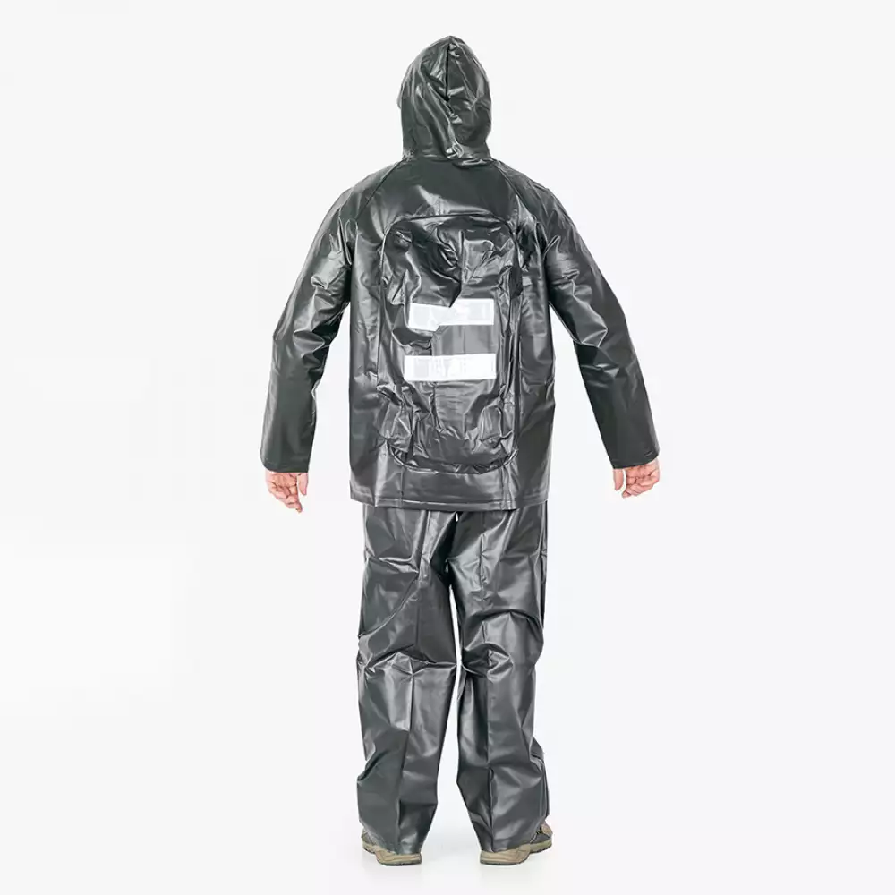 Impermeable Moto Morral 2Pz M Pvc Morrl Tm