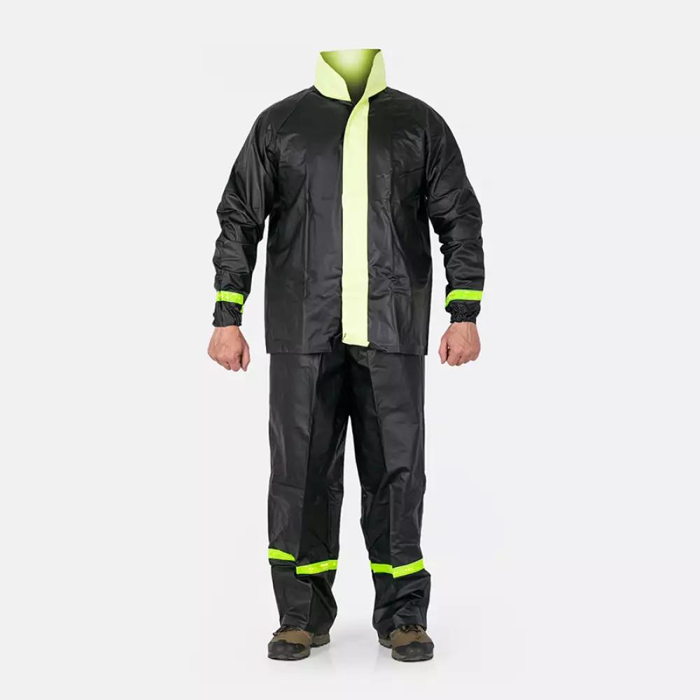 Impermeable Moto Siliconado 2Pz Xl Pvc Silicdepor Txl