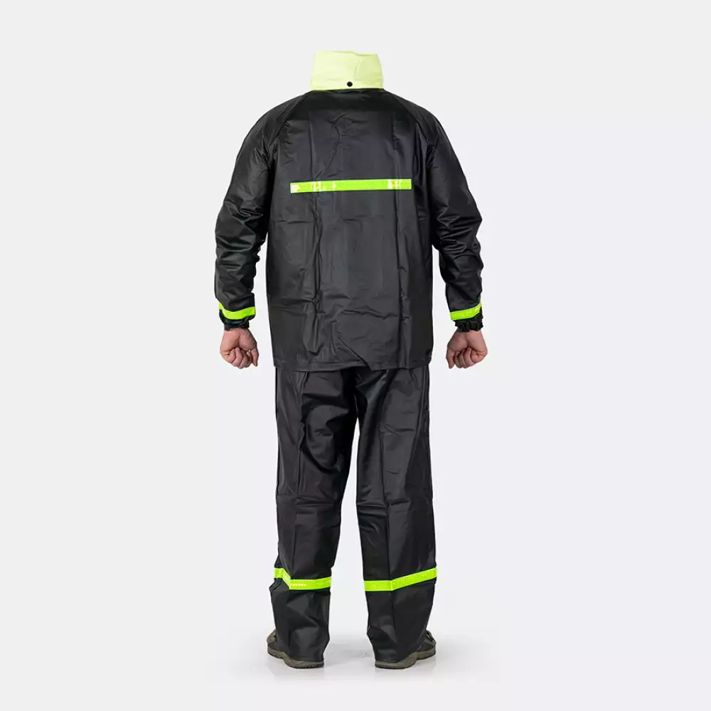 Impermeable Moto Siliconado 2Pz Xl Pvc Silicdepor Txl