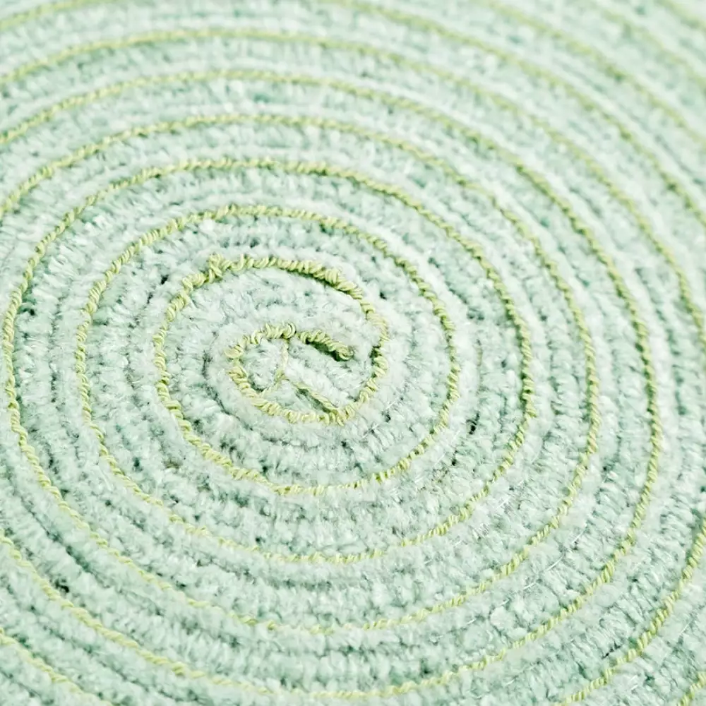 Individual Expressions Redondo  40X35Cm Verde  Pvc