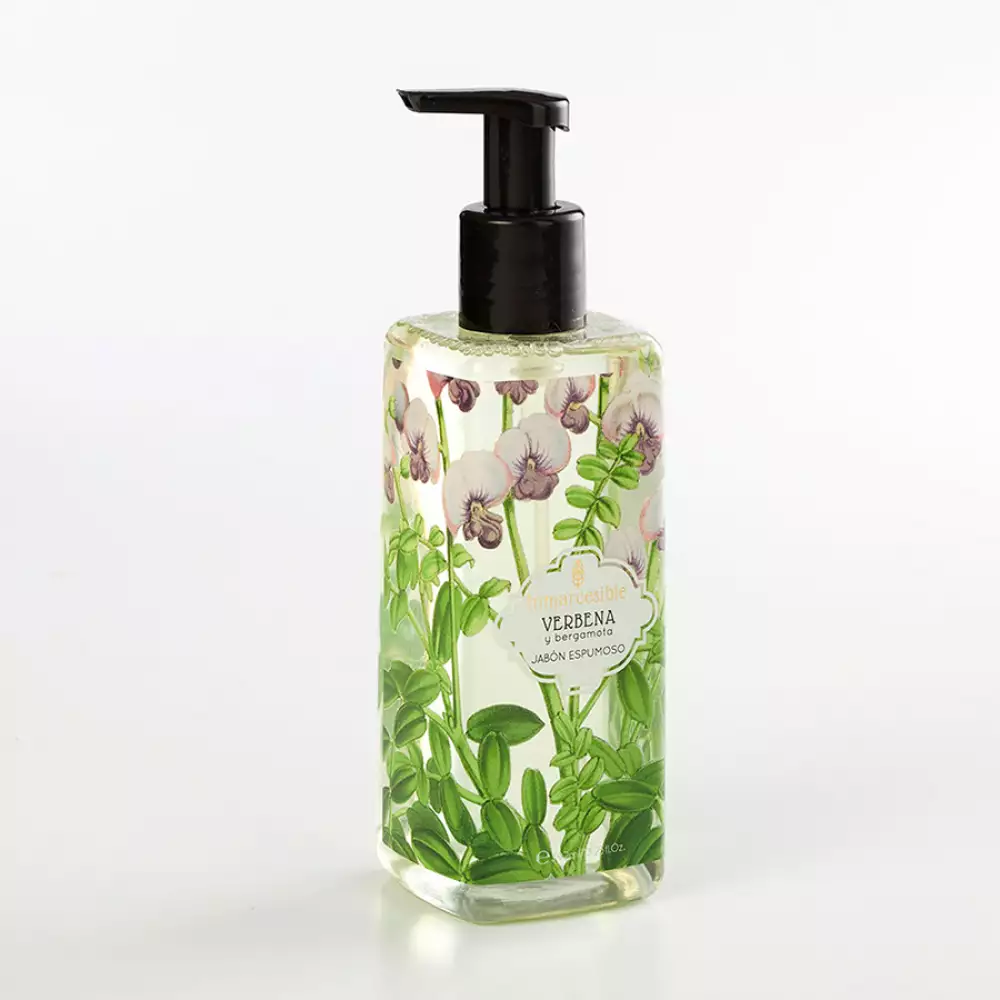 Jabon espuma verbena bergamota