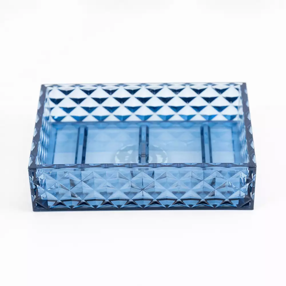 Jabonera Expressions 12X3X8Cm Azul Polietileno Ge11A00004B