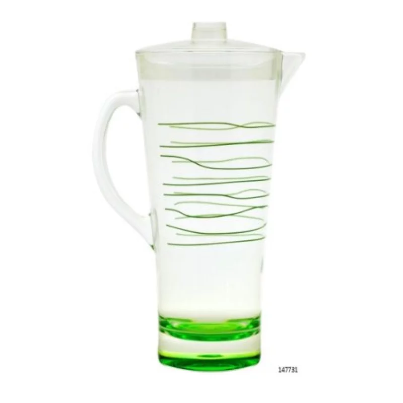 JARRA 1.8LT. MD-1781 CILIND LÍNEAS VERDES