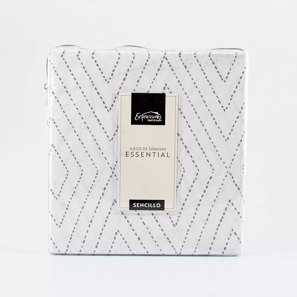 Juego De Sabana Expressions Classic Sencillo 190X100Cm 100% Polie