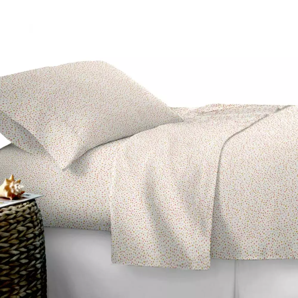 Juego de sabanas colnotex sencillo arcoiris 100 poliester