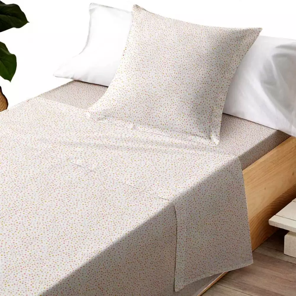 Juego de sabanas colnotex sencillo arcoiris 100 poliester