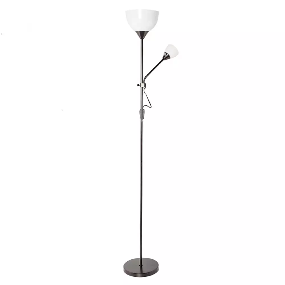 Lampara Pie Ikelite 21X175Cm Cafe 60 W 70% Metal 30% Plastico