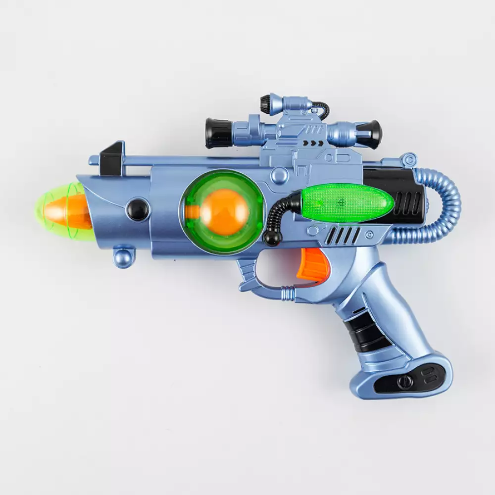 Lanzador Maypa Con Luz Y Sonido 30X6Cm Azul