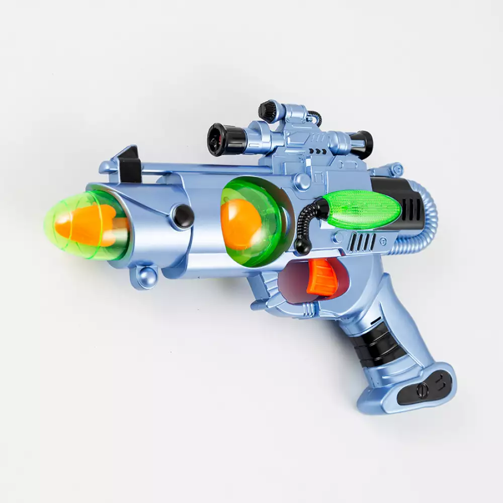 Lanzador Maypa Con Luz Y Sonido 30X6Cm Azul